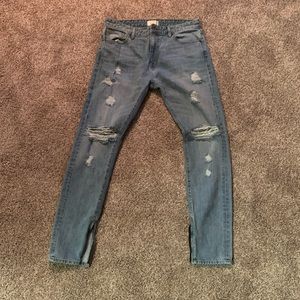 Oro Los Angeles Ripped Jeans